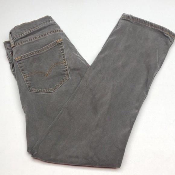 VINTAGE MENS LEVI 505 REGULAR FIT GRAYWASH JEANS 30x30 🇺🇸 - Picture 4 of 10